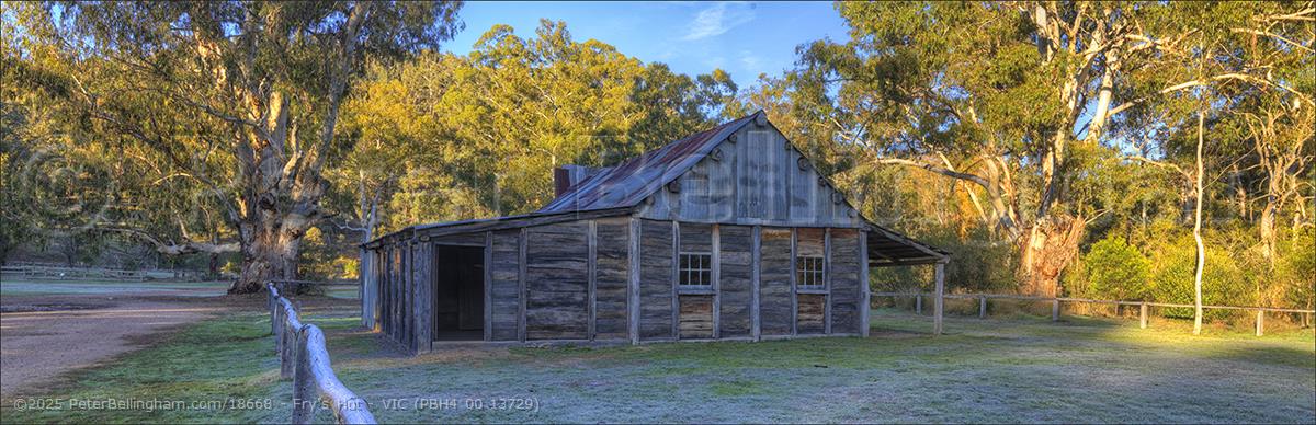 Peter Bellingham Photography Fry's Hut - VIC (PBH4 00 13729)